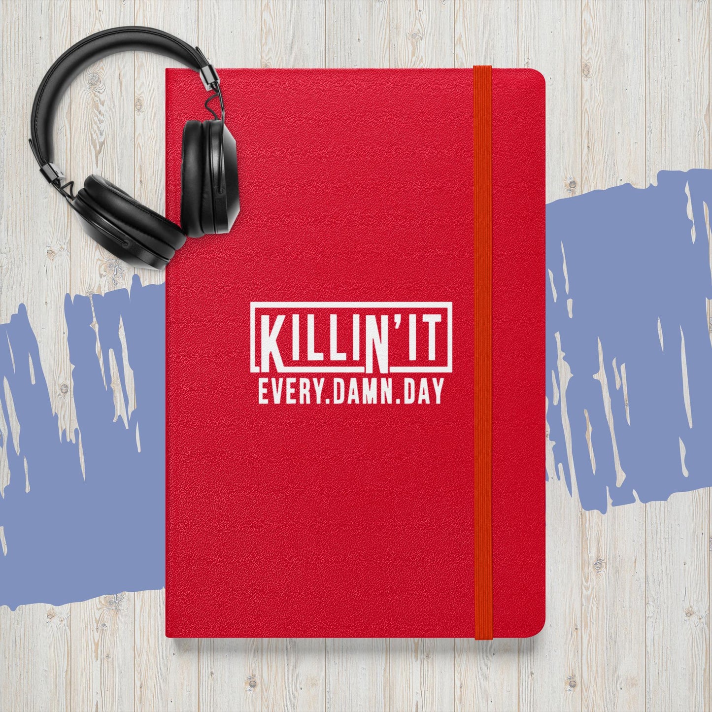 Hardcover bound notebook